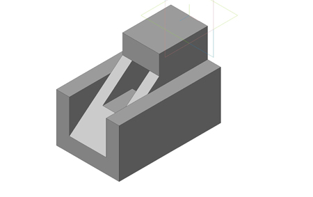 Чертеж колоды по инженерной графике