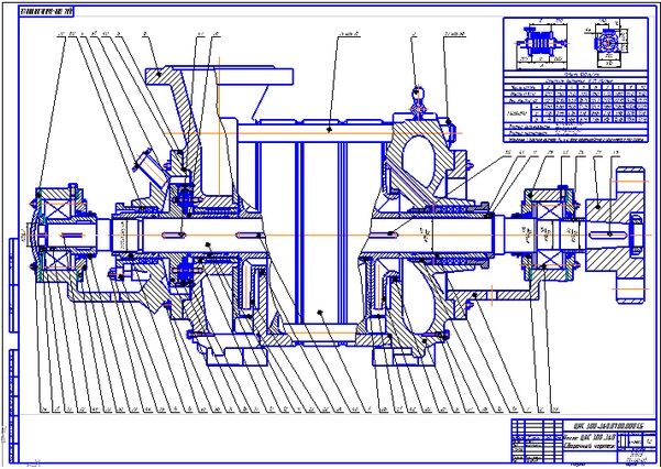 Схема насоса цнс 300